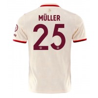 Camisa de time de futebol Bayern Munich Thomas Muller #25 Replicas 3º Equipamento 2024-25 Manga Curta